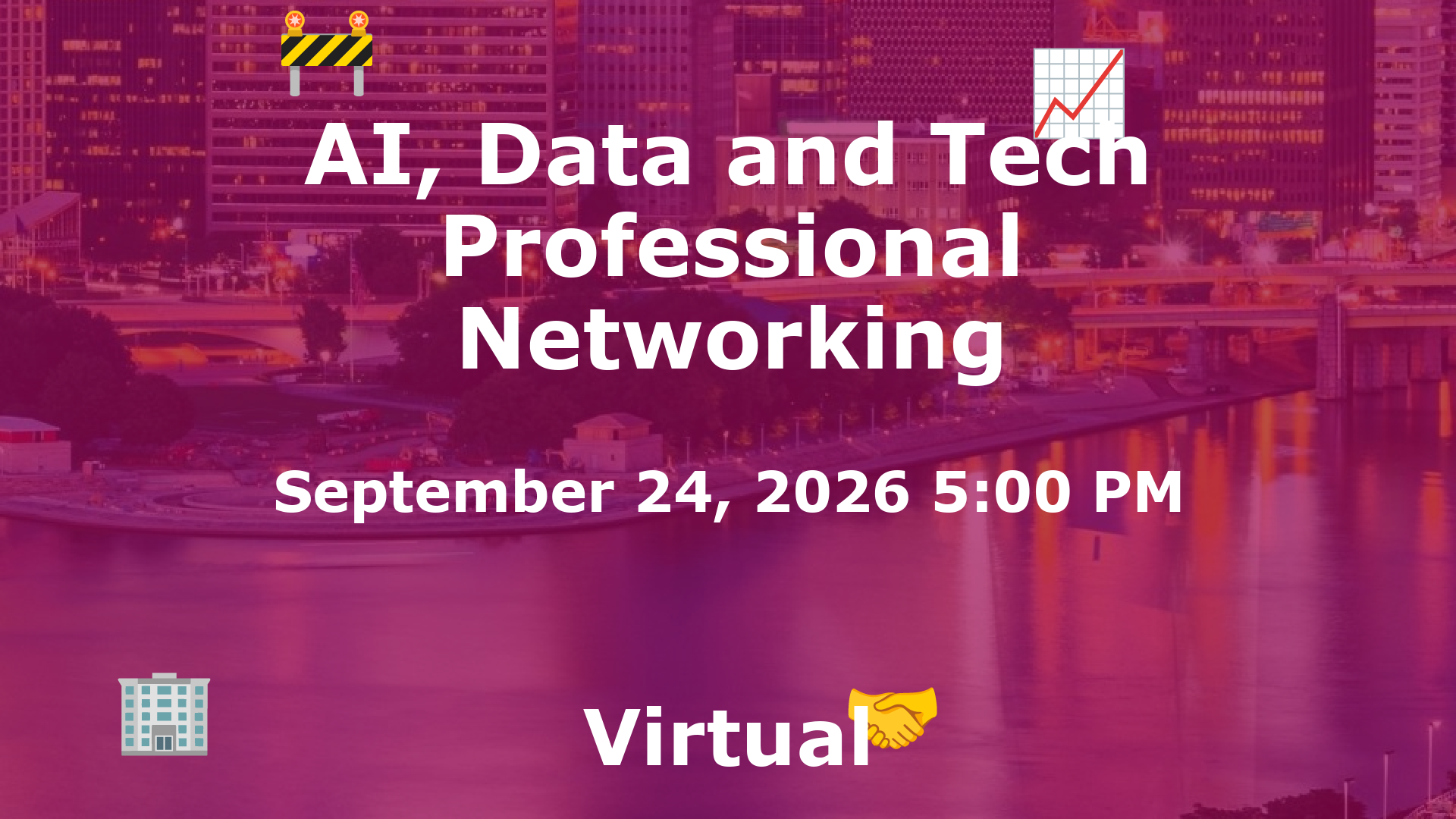 AI, Data and Tech Professional Networking event image